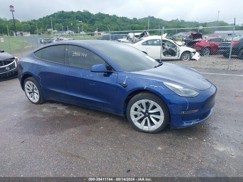 2023 TESLA MODEL 3 REAR-WHEEL DRIVE