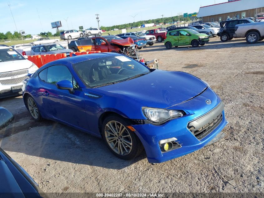 2016 SUBARU BRZ LIMITED