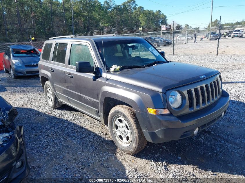 2016 JEEP PATRIOT SPORT