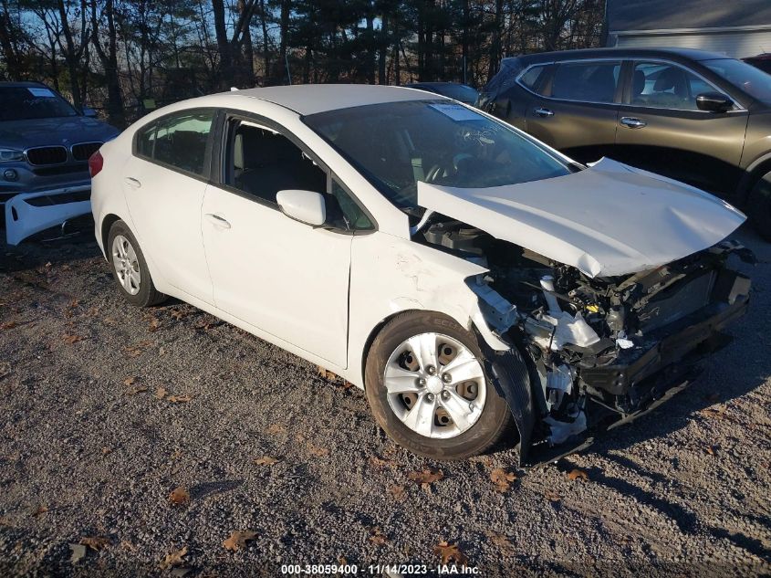 2017 KIA FORTE LX