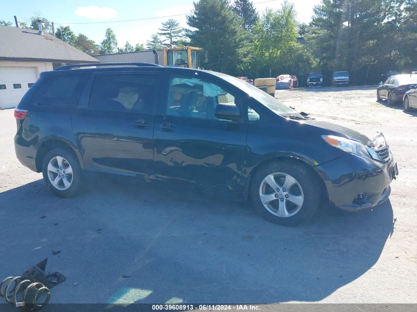 2015 TOYOTA SIENNA LE 8 PASSENGER