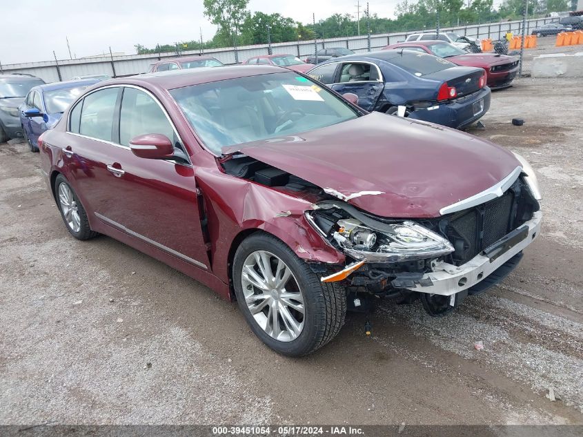 2012 HYUNDAI GENESIS 4.6