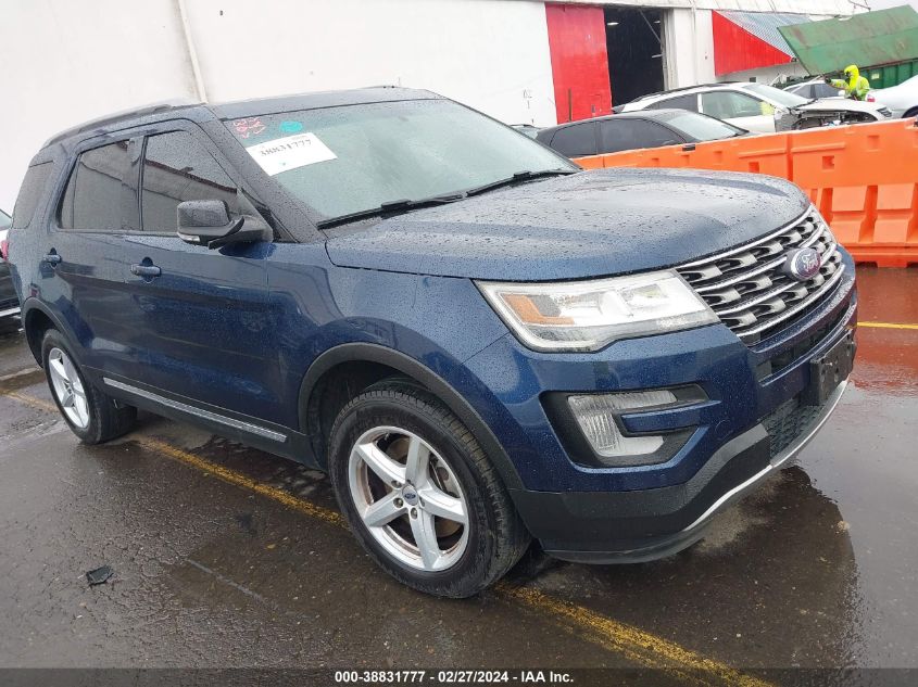 2017 FORD EXPLORER XLT