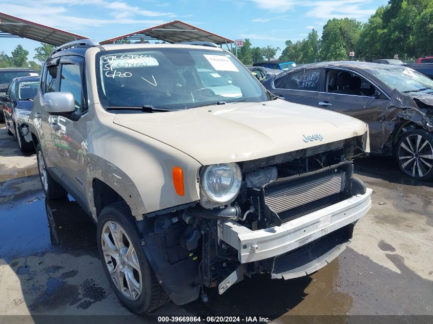 2016 JEEP RENEGADE LIMITED