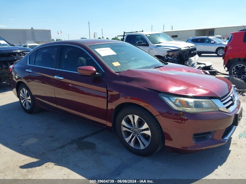 2014 HONDA ACCORD LX