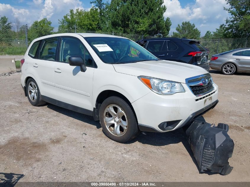 2015 SUBARU FORESTER 2.5I