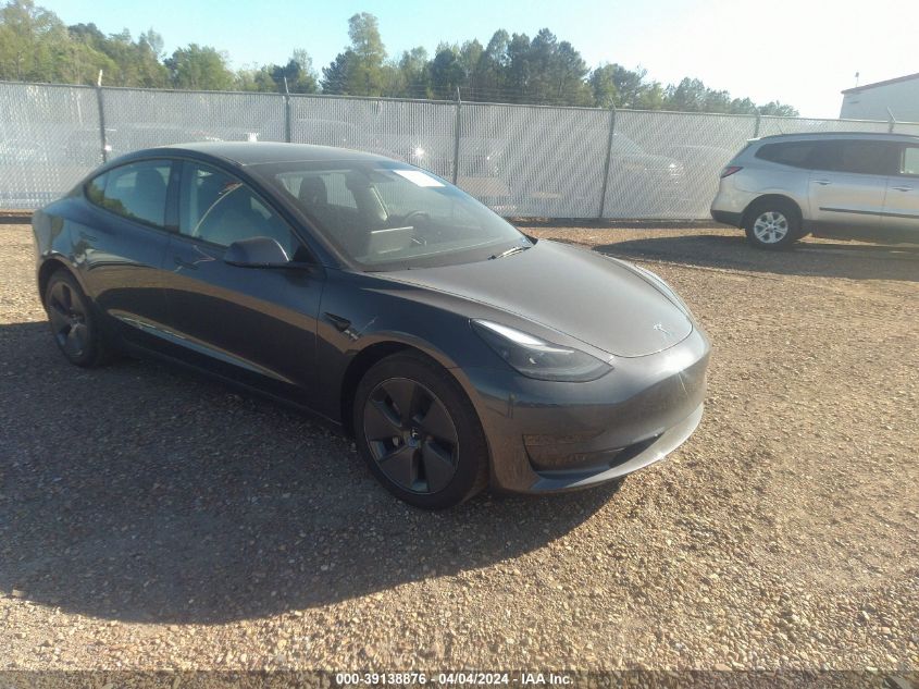 2023 TESLA MODEL 3 REAR-WHEEL DRIVE