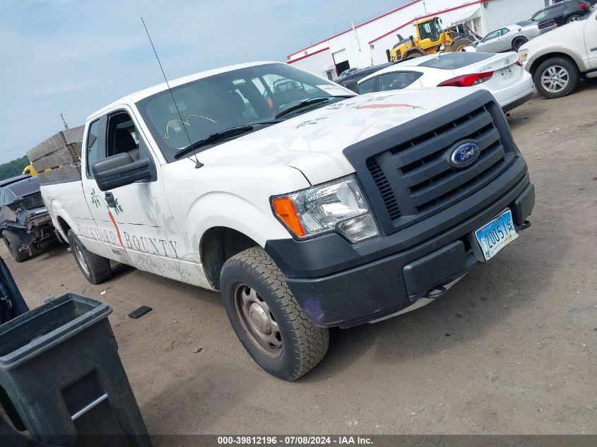 2011 FORD F150 SUPER CAB