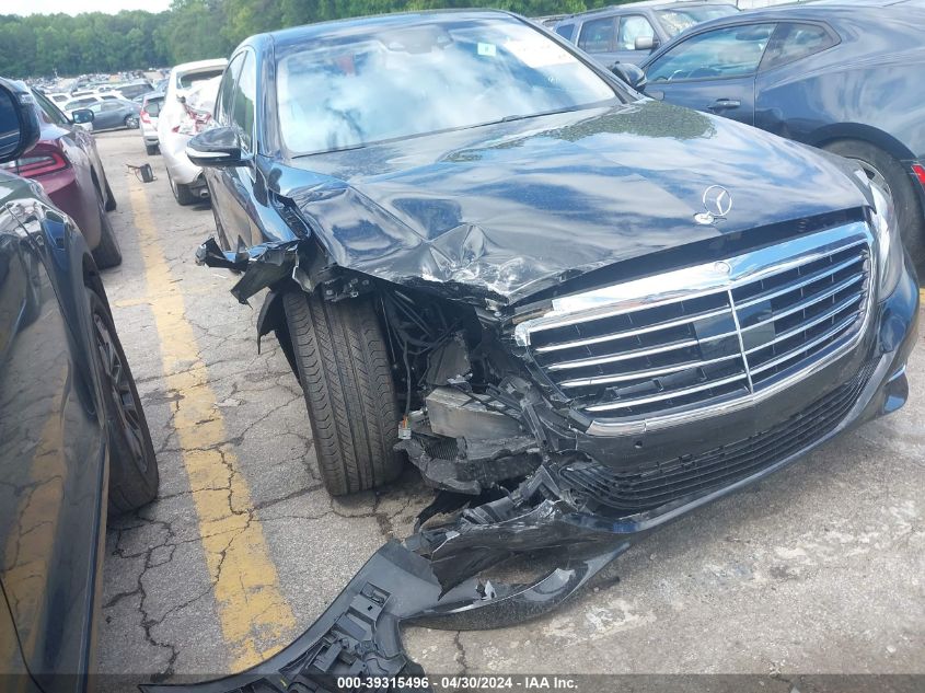 2014 MERCEDES-BENZ S 550