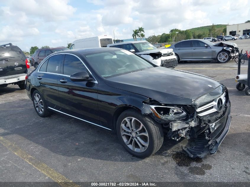 2016 MERCEDES-BENZ C 300 4MATIC/LUXURY 4MATIC/SPORT 4MATIC