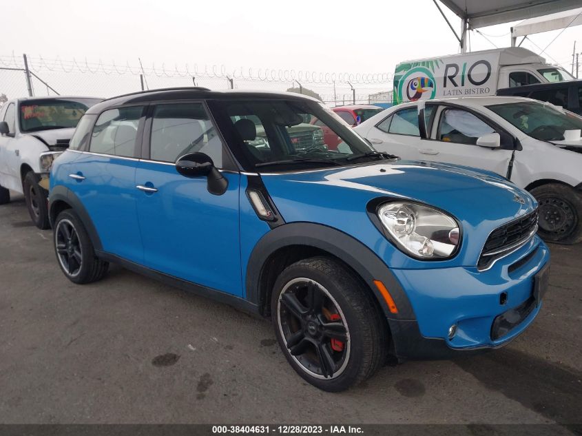 2016 MINI COUNTRYMAN COOPER S