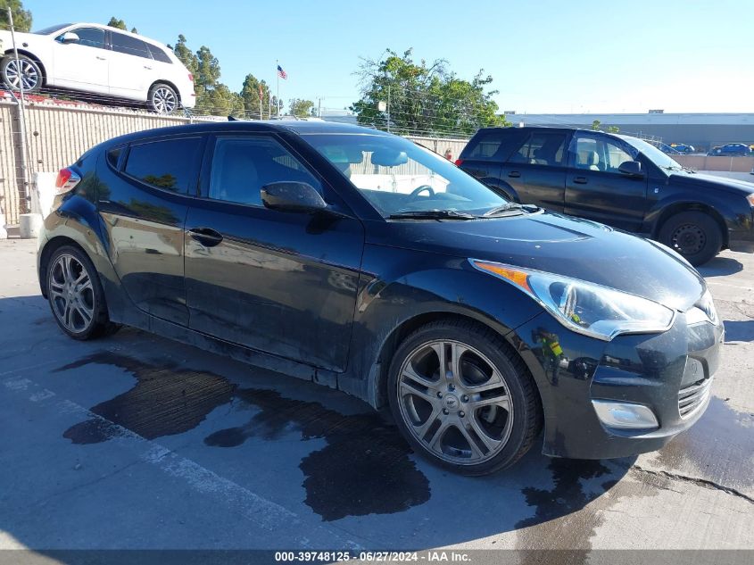 2013 HYUNDAI VELOSTER BASE W/GRAY