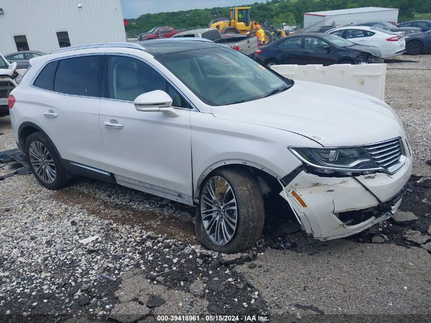 2016 LINCOLN MKX RESERVE