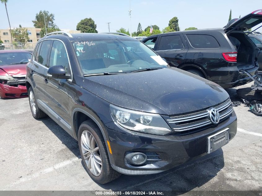 2013 VOLKSWAGEN TIGUAN SE