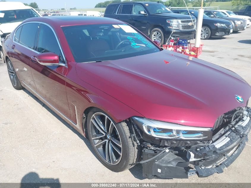 2020 BMW 750I XI