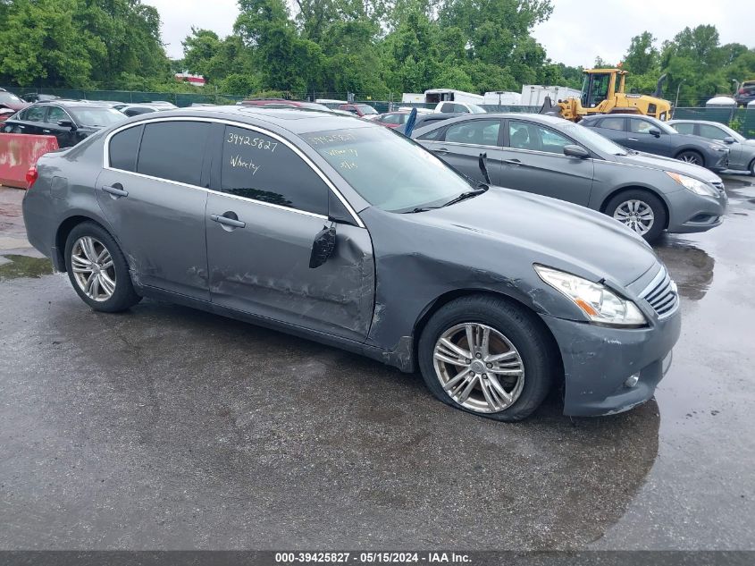 2013 INFINITI G37X