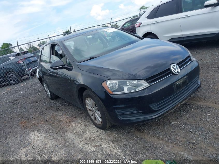 2017 VOLKSWAGEN GOLF TSI S 4-DOOR/TSI WOLFSBURG EDITION 4-DOOR