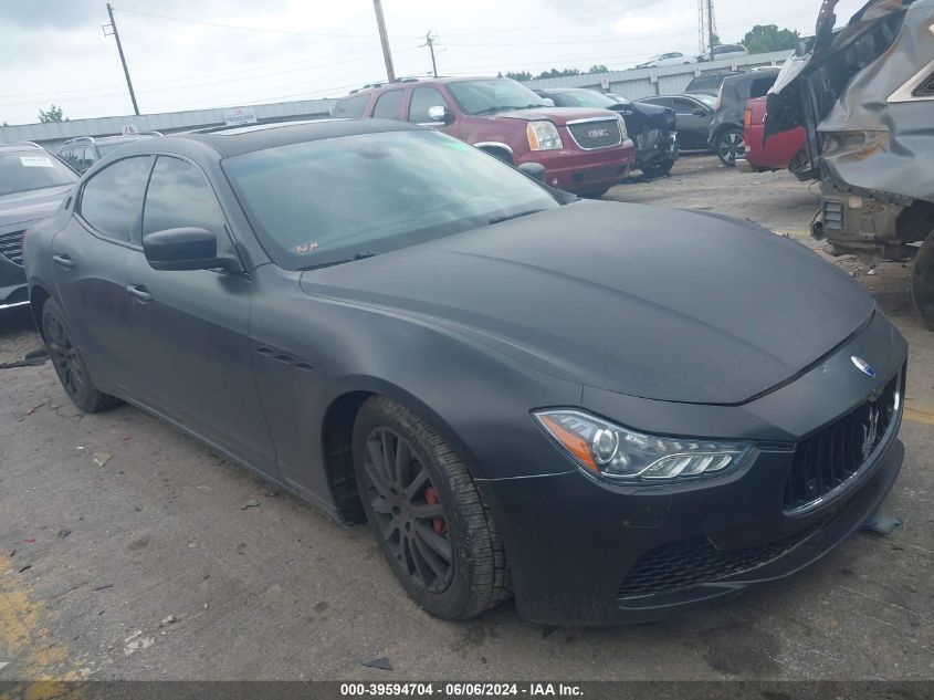 2014 MASERATI GHIBLI S/Q4