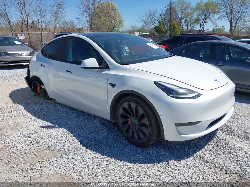 2021 TESLA MODEL Y PERFORMANCE DUAL MOTOR ALL-WHEEL DRIVE