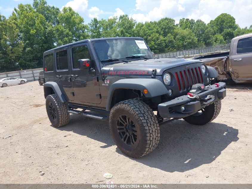 2017 JEEP WRANGLER UNLIMITED RUBICON RECON 4X4