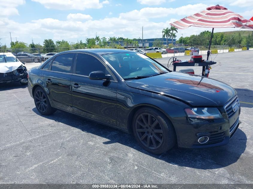 2010 AUDI A4 2.0T PREMIUM