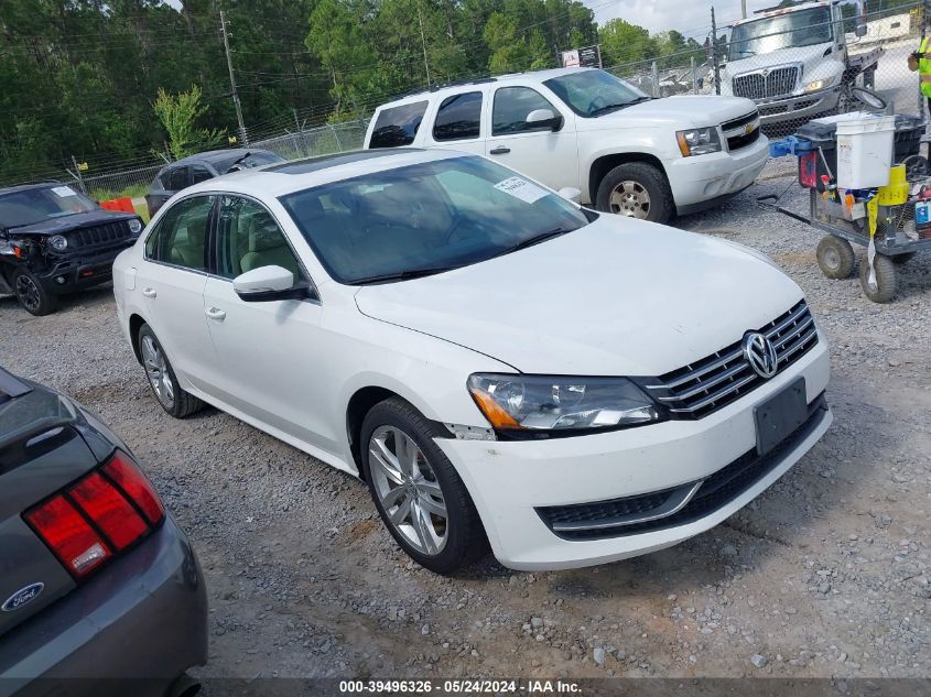 2015 VOLKSWAGEN PASSAT 2.0L TDI SE