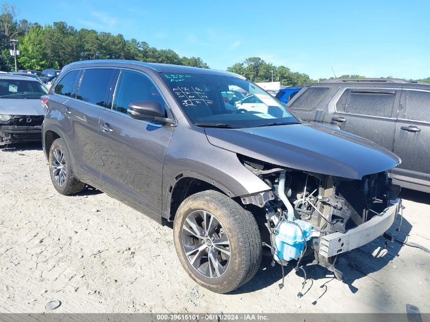 2016 TOYOTA HIGHLANDER XLE V6