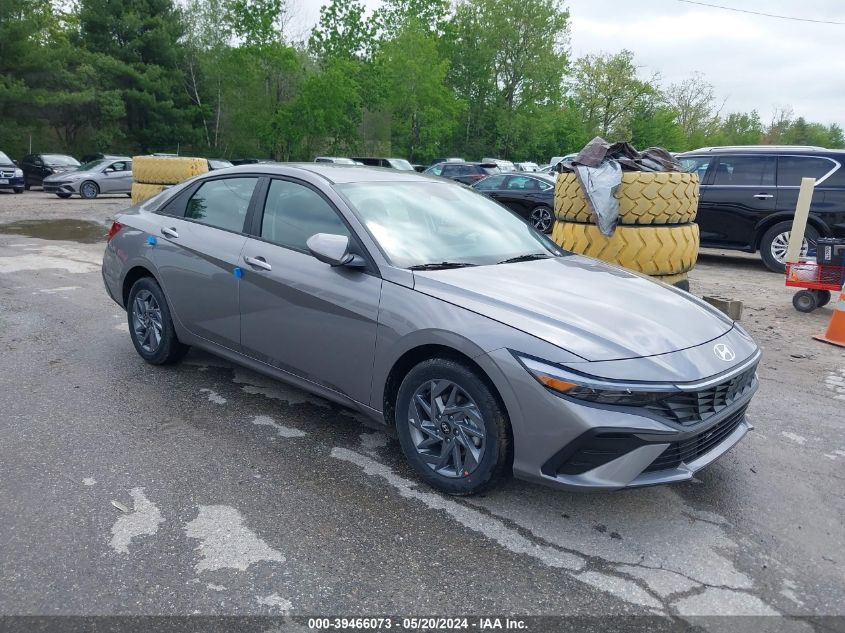 2024 HYUNDAI ELANTRA HYBRID BLUE