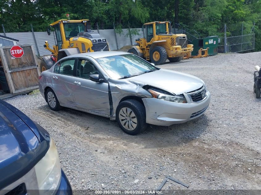 2010 HONDA ACCORD 2.4 LX