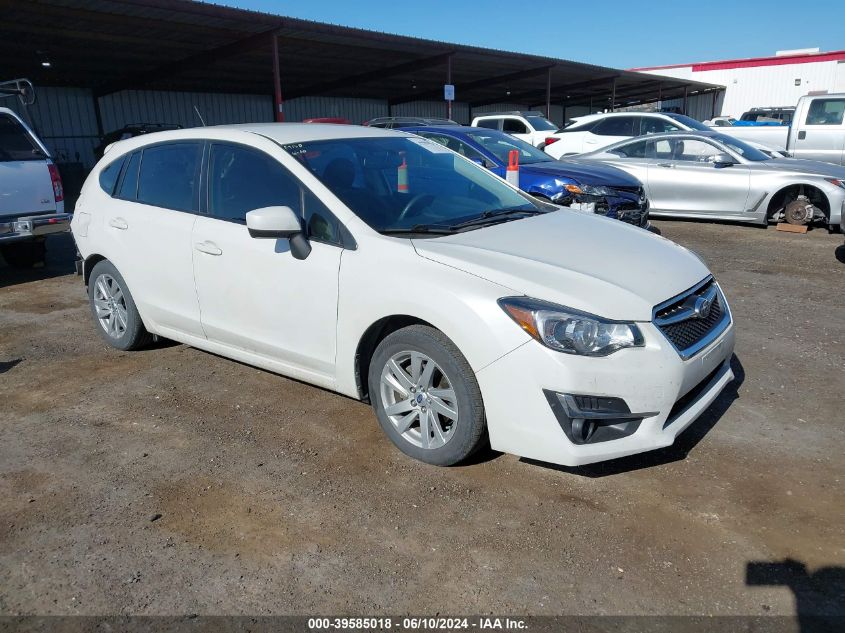 2016 SUBARU IMPREZA 2.0I PREMIUM