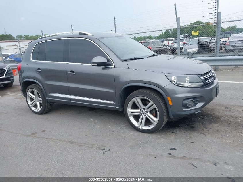 2016 VOLKSWAGEN TIGUAN R-LINE