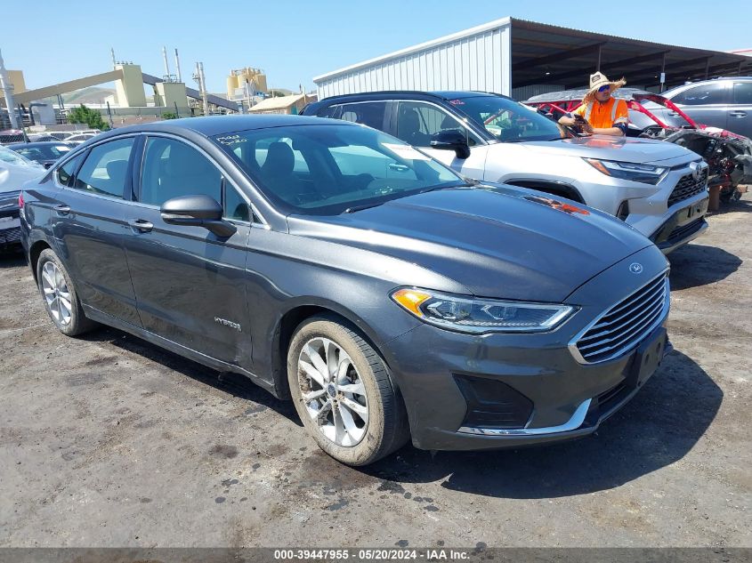 2019 FORD FUSION HYBRID SEL