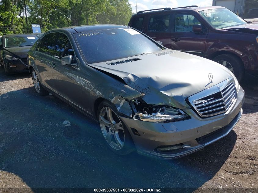 2013 MERCEDES-BENZ S 550 4MATIC