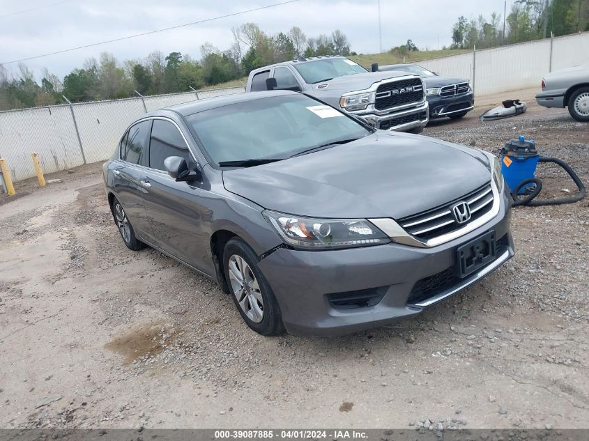 2013 HONDA ACCORD LX