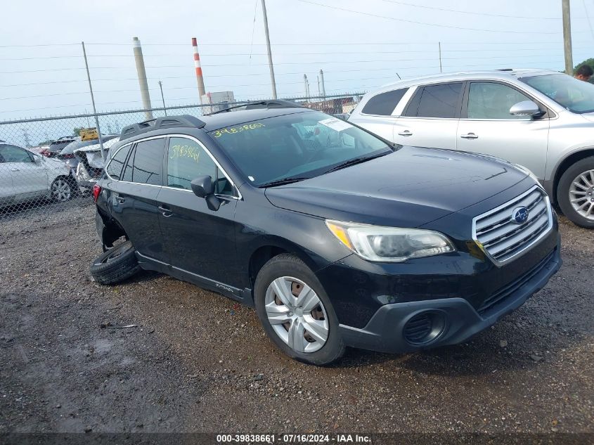 2015 SUBARU OUTBACK 2.5I