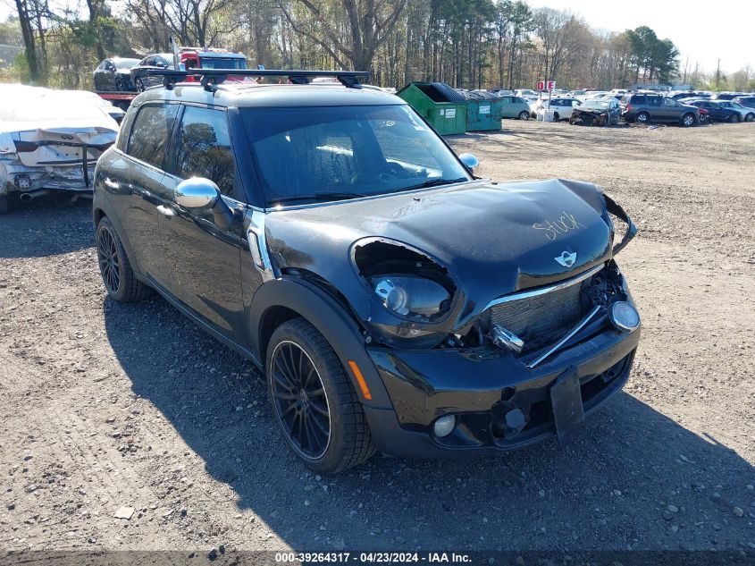 2012 MINI COOPER S COUNTRYMAN