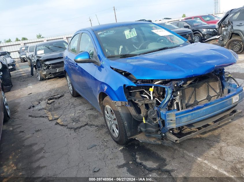 2017 CHEVROLET SONIC LS