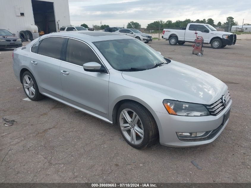 2015 VOLKSWAGEN PASSAT 2.0L TDI SEL PREMIUM