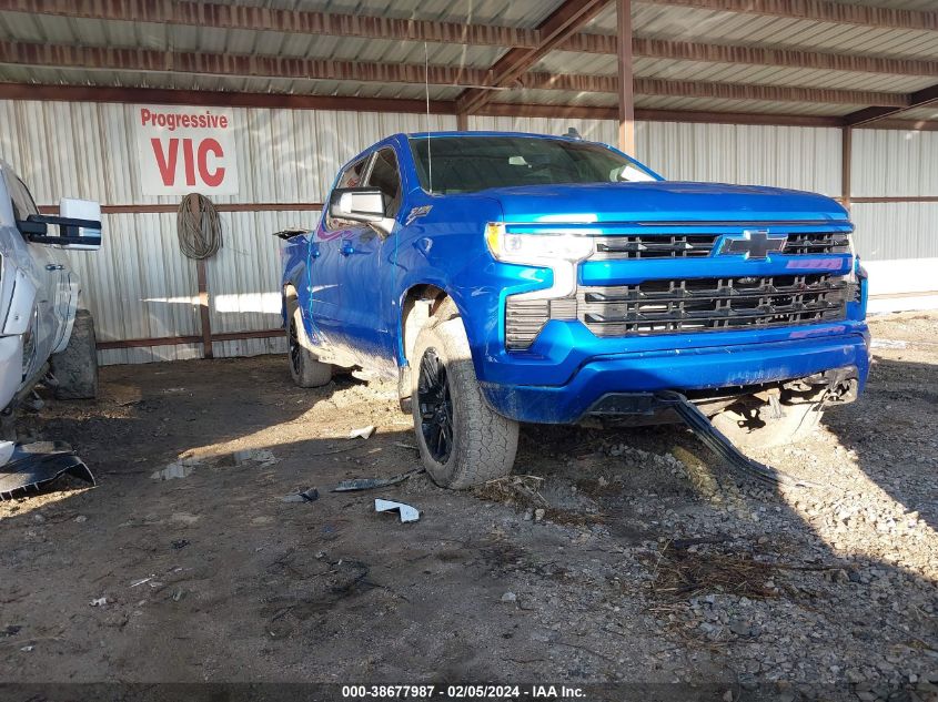 2022 CHEVROLET SILVERADO 1500 4WD  SHORT BED RST