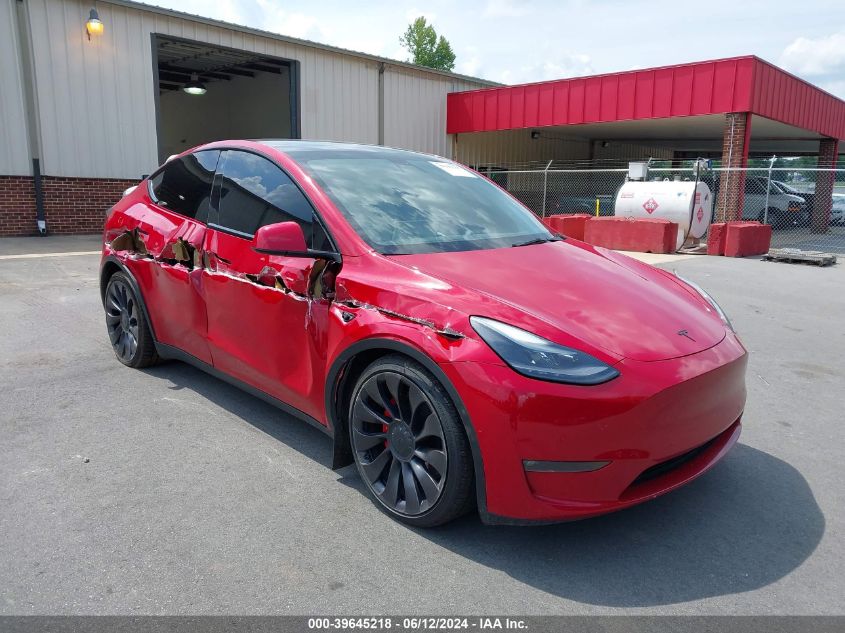 2021 TESLA MODEL Y PERFORMANCE DUAL MOTOR ALL-WHEEL DRIVE