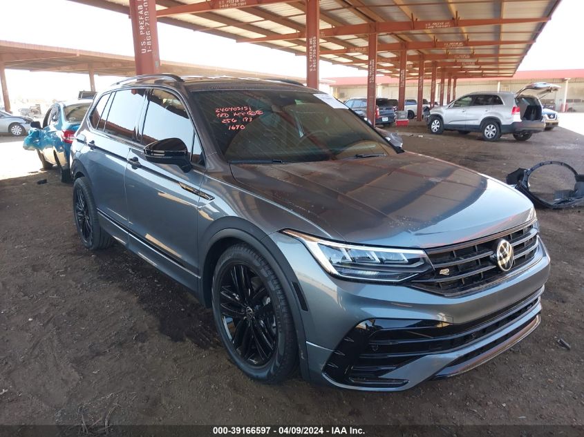 2022 VOLKSWAGEN TIGUAN 2.0T SE R-LINE BLACK