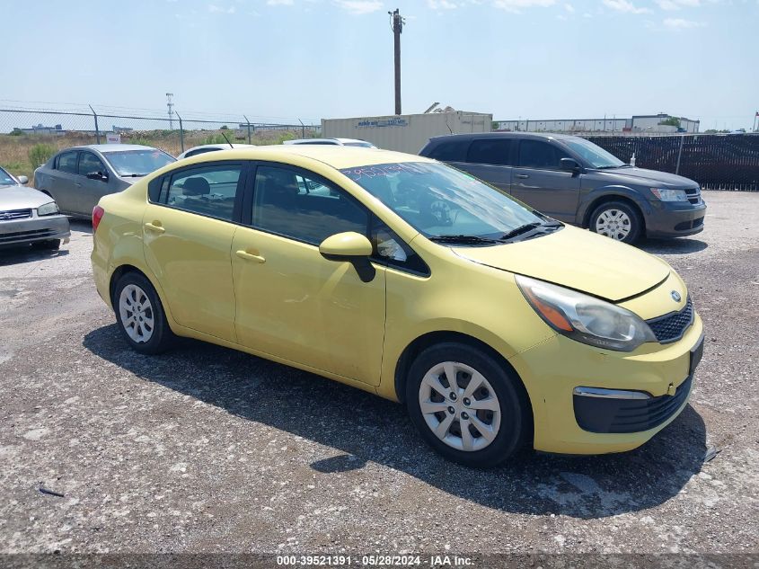 2016 KIA RIO LX