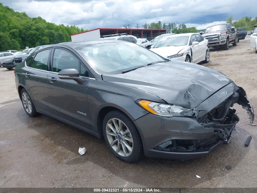 2017 FORD FUSION HYBRID SE