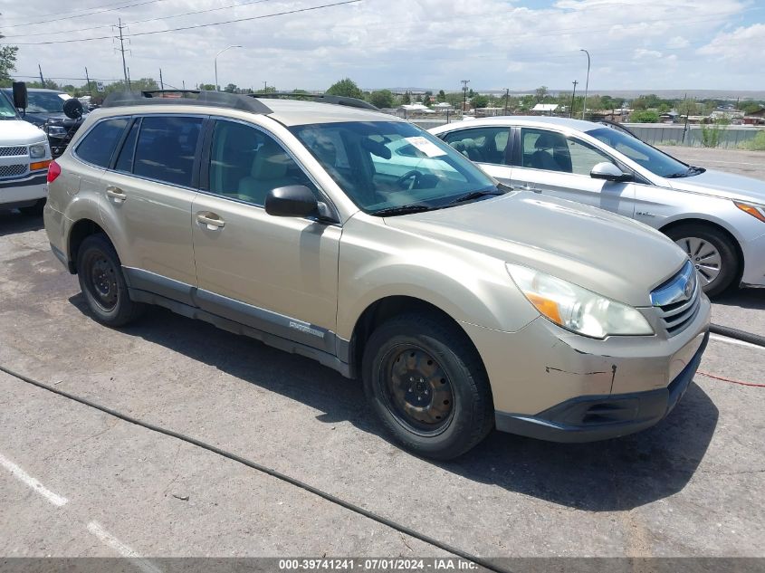 2010 SUBARU OUTBACK 2.5I