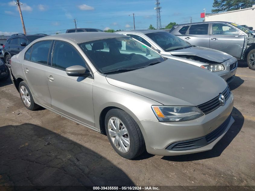 2012 VOLKSWAGEN JETTA 2.5L SE