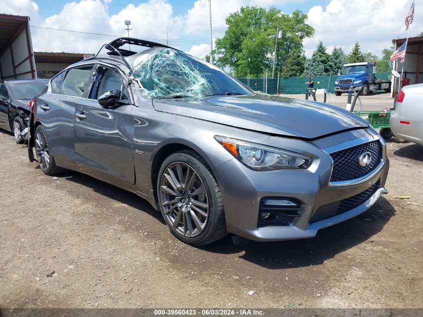 2016 INFINITI Q50 3.0T RED SPORT 400