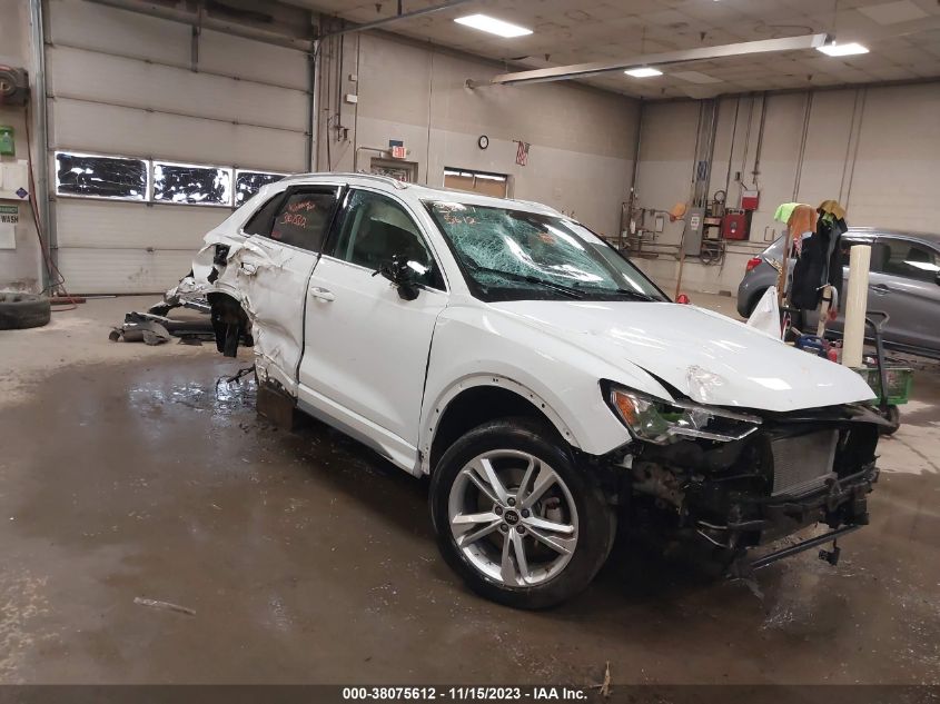 2022 AUDI Q3 PREMIUM PLUS 45 TFSI S LINE QUATTRO TIPTRONIC