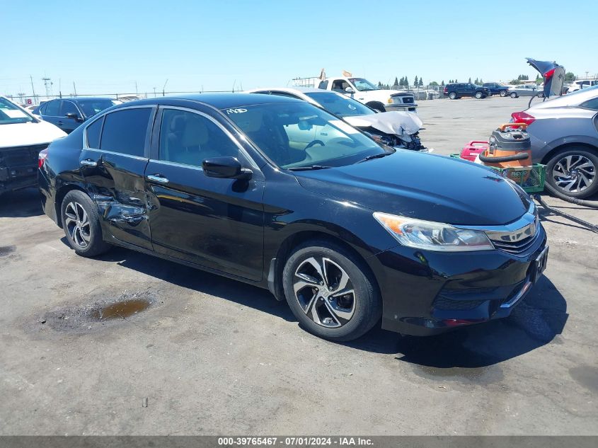 2017 HONDA ACCORD LX