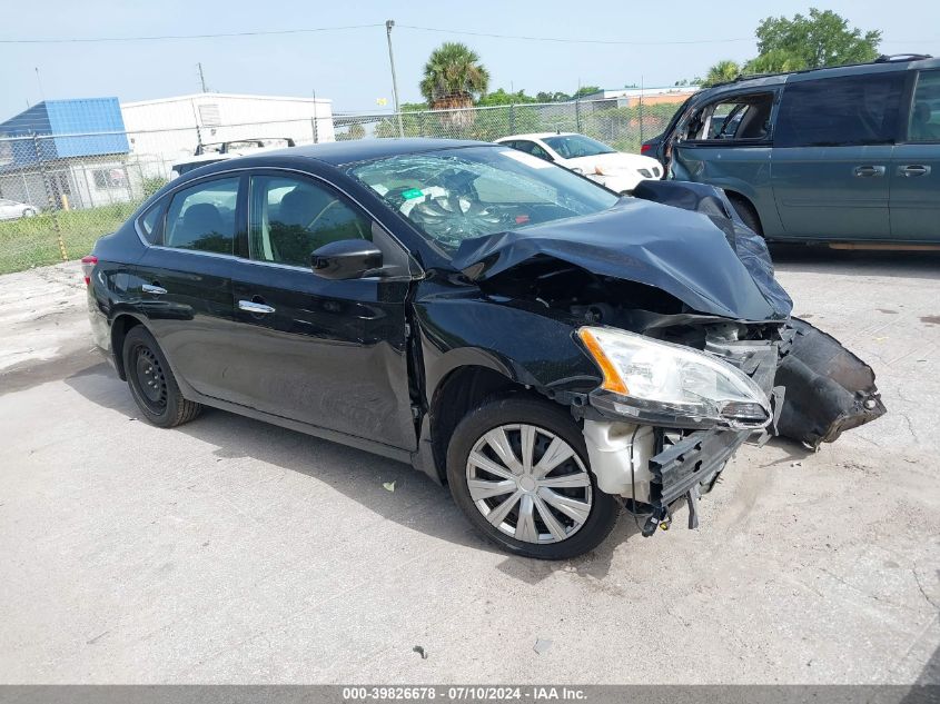 2014 NISSAN SENTRA S/SV/SR/SL