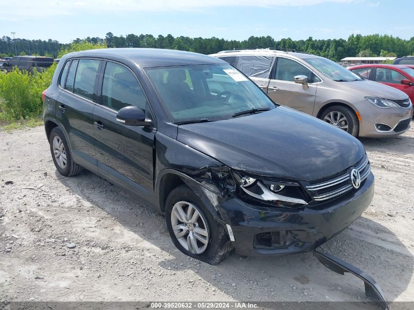 2014 VOLKSWAGEN TIGUAN S